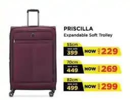 Lulu Hypermarket Priscilla Expandable Soft Trolley offer