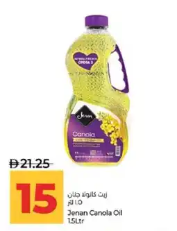 Lulu Hypermarket Jenan Canola Oil offer