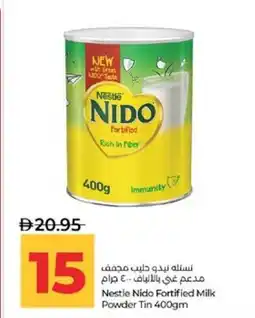 Lulu Hypermarket Nestle Nido Fortified Milk Powder Tin offer