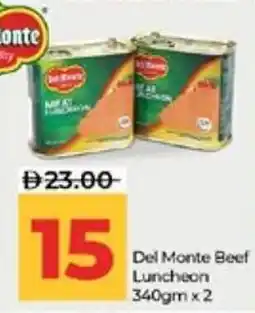 Lulu Hypermarket Del Monte Beef Luncheon offer