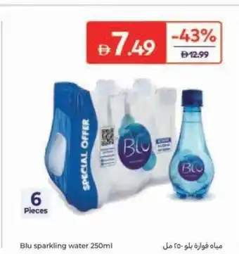 Carrefour Blu sparkling water offer