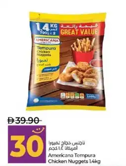 Lulu Hypermarket Americana Tempura Chicken Nuggets offer