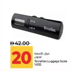 Lulu Hypermarket Terraillon Luggage Scale offer