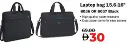 Lulu Hypermarket Laptop bag 15.6-16" 8036 OR 8037 Black offer