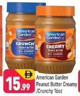 Shaklan American garden peanut butter creamy /crunchy offer