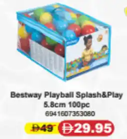 Union Coop Bestway Playball Splash&Play offer