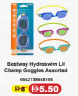 Union Coop Bestway Hydroswim Lil Champ Goggles Assorted offer