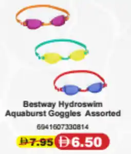 Union Coop Bestway Hydroswim Aquaburst Goggles Assorted offer