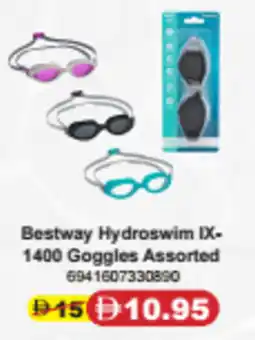 Union Coop Bestway Hydroswim IX- 1400 Goggles Assorted offer