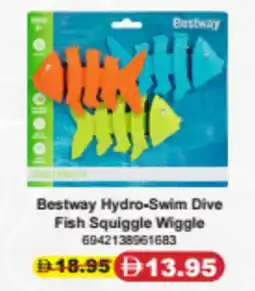 Union Coop Bestway Hydro-Swim Dive Fish Squiggle Wiggle offer