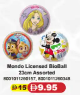 Union Coop Mondo Licensed BioBall Assorted offer