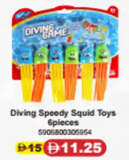 Union Coop Diving Speedy Squid Toys offer