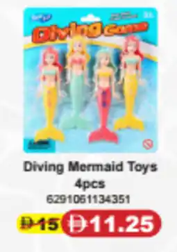 Union Coop Diving Mermaid Toys offer
