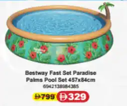 Union Coop Bestway Fast Set Paradise Palms Pool Set offer