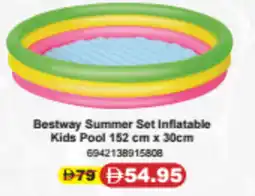 Union Coop Bestway Summer Set Inflatable Kids Pool offer