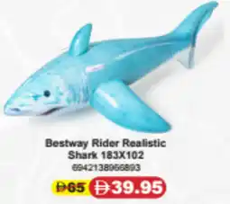 Union Coop Bestway Rider Realistic Shark offer