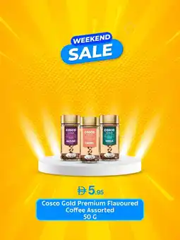 West Zone Supermarket Cosco Gold Premium Flavoured Coffee Assorted offer