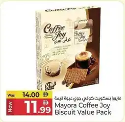 Kenz Hypermarket Mayora Coffee Joy Biscuit Value Pack offer