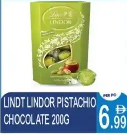 Dream Land Center Lindt lindor pistachio chocolate offer