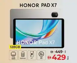 Kenz Hypermarket HONOR Pad X7 offer