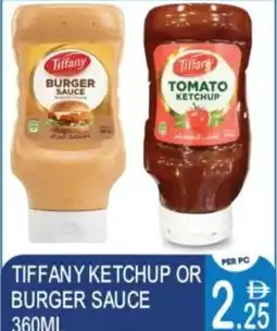 Dream Land Center Tiffany ketchup or burger sauce offer