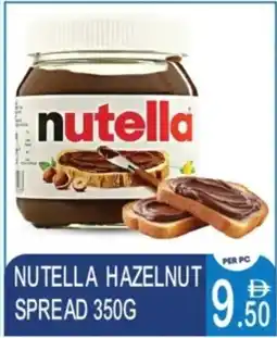 Dream Land Center Nutella hazelnut spread offer