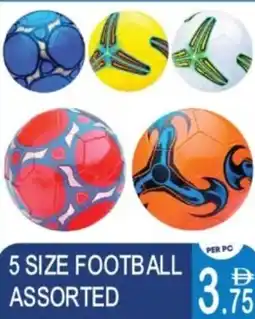 Dream Land Center 5 size football assorted offer