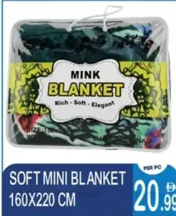 Dream Land Center Soft mini blanket offer