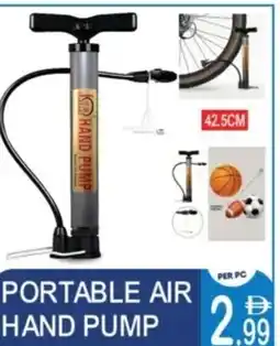 Dream Land Center Portable air hand pump offer
