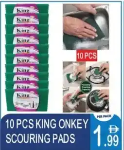 Dream Land Center 10 pcs king onkey scouring pads offer