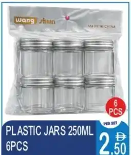 Dream Land Center Plastic jars offer