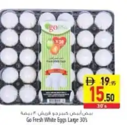 Safeer Market Go Fresh White Eggs Large offer