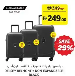Aswaaq Delsey belmont + non-expandable black offer