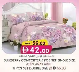 KM Trading Blueberry comforter 3 pcs set single size offer
