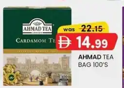 KM Trading Ahmad tea bag 100's offer