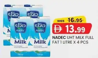 KM Trading Nadec uht milk full fat offer