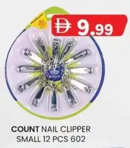 KM Trading Count nail clipper small 12 pcs 602 offer