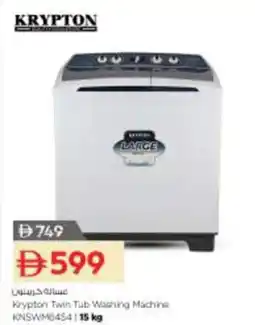 Nesto Krypton Twin Tub Washing Machine KNSWM6454 offer