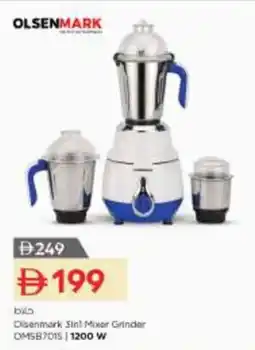 Nesto Olsenmark 3in1 Mixer Grinder OMSB7015 offer