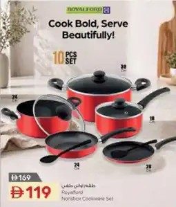 Nesto Royalford Nonstick Cookware Set offer