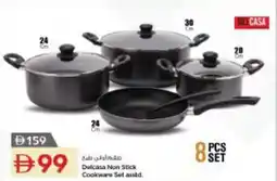 Nesto Delcasa Non Stick Cookware Set asstd offer