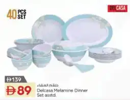 Nesto Delcasa Melamine Dinner Set asstd offer