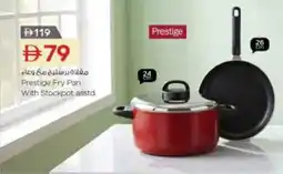 Nesto Prestige Fry Pan With Stockpot asstd offer