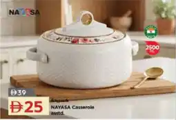 Nesto Nayasa Casserole offer