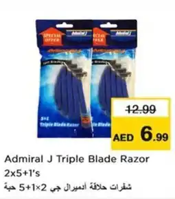 Nesto Admiral J Triple Blade Razor offer