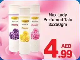 Day To Day Max Lady Perfumed Talc offer