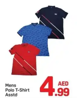 Day To Day Mens Polo T-Shirt Asstd offer