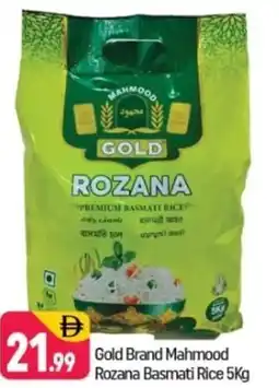 Shaklan Gold Brand Mahmood Rozana Basmati Rice offer