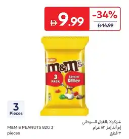 Carrefour M&m's peanuts offer