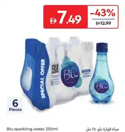 Carrefour Blu sparkling water offer